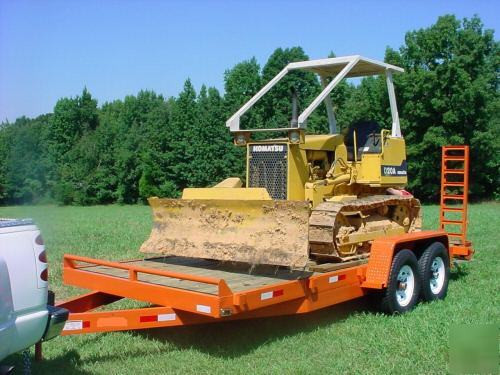 New 12K equipment utility, tractor, backhoe trailer