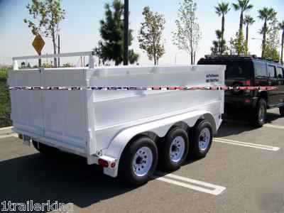 New 2010 model hydraulic dump trailer w remote 10K gvwr