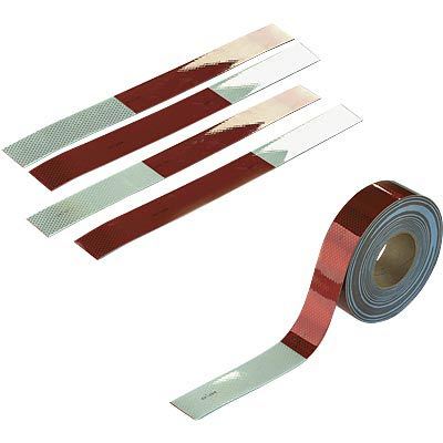 New 3M scotchlite red & white conspicuity dot tape - 