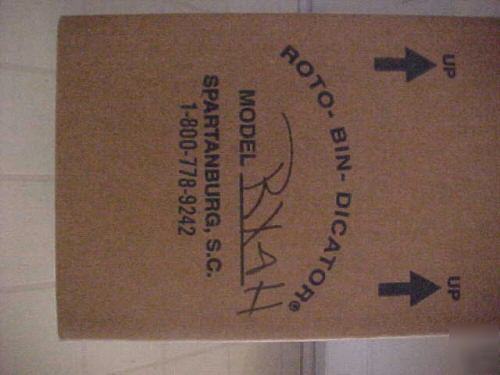 New bindicator roto-bin-dicator model rxa ( in box )