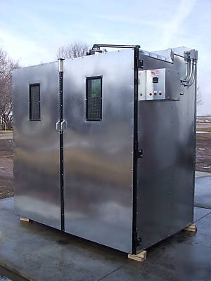 New ( ) powder coat oven, batch oven, powder coating