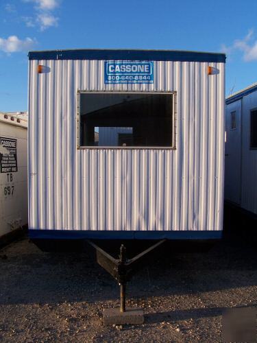 Office trailer 8' x 25', 21' box, with a/c used 