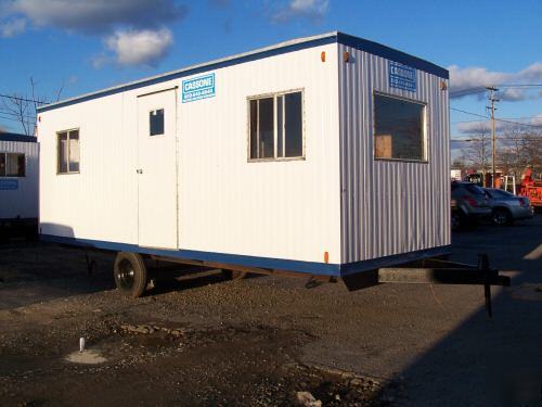 Office trailer 8' x 25', 21' box, with a/c used 