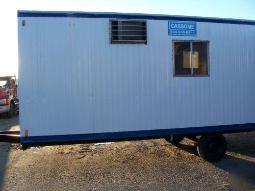 Office trailer 8' x 25', 21' box, with a/c used 
