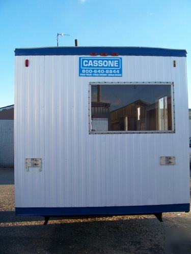 Office trailer 8' x 25', 21' box, with a/c used 