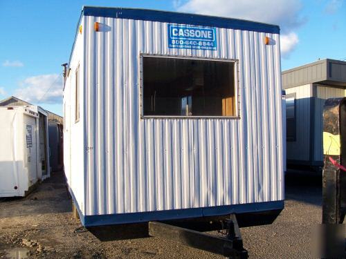 Office trailer 8' x 25', 21' box, with a/c used 