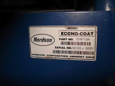 Powder coat system,nordson,econo coat,electro static