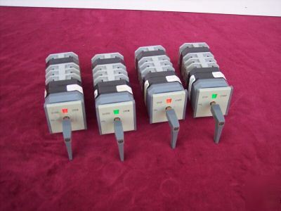 Set of 4 electro switch brand controls