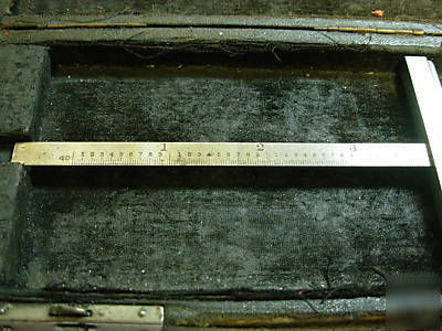 Starett no. 448 depth gauge micrometer w/ case