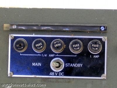 Vintage military radio transmitter relay panel army cb