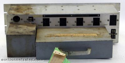 Vintage military radio transmitter relay panel army cb