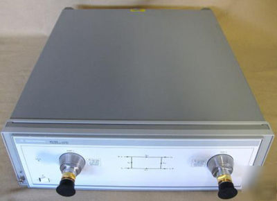 Hp agilent 85110A s-parameter test set + accessories