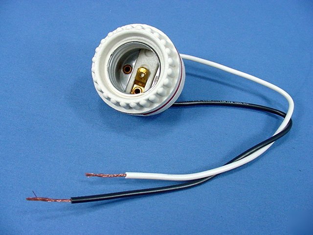 Leviton 2PC ring type porcelain light socket lampholder