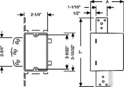 100 raco 20 cid outlet box romex box single gang box