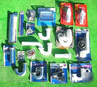 20PC plumbing hardware drain tube bath kitchen lot 5