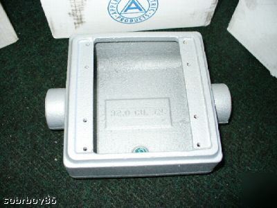 3 appleton FSC275 - fs cast box, 2 gang, malleable iron