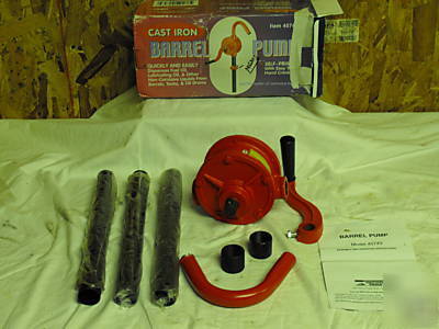 Barrel pump ( store item number 5)
