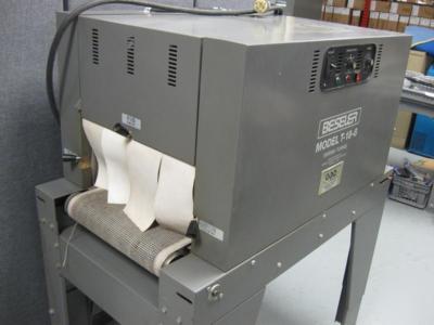 Beseler model t-18-8 shrink tunnel *nice & clean* 