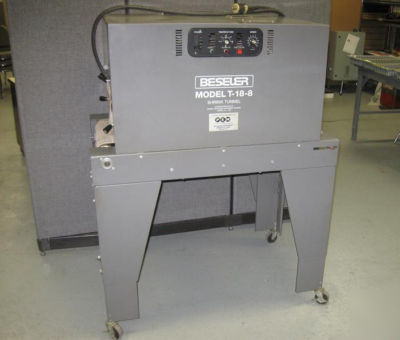Beseler model t-18-8 shrink tunnel *nice & clean* 