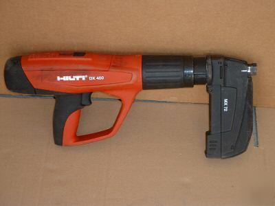 Hilti DX460 dx 460 with MX72 multi shot cartridge