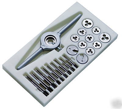 Metric hss tap & die set 31 piece M1 - M2.5