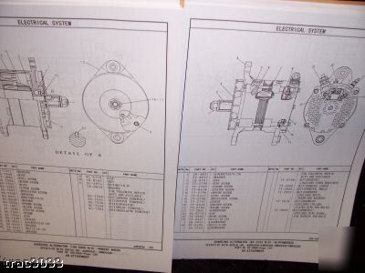 Original caterpillar D7H & D7H lgp parts manual