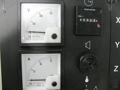 Sharp 301 75 amp edm 3 axis dro,z axis downfeed