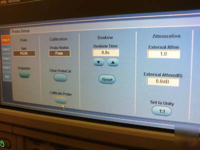 Tektronix P6246 400M differential probe accessores test
