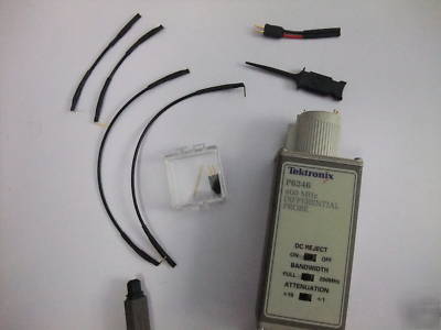 Tektronix P6246 400M differential probe accessores test
