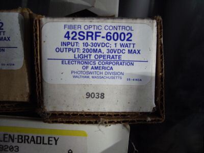  allen bradley ab photo eye 42SRF-6002 