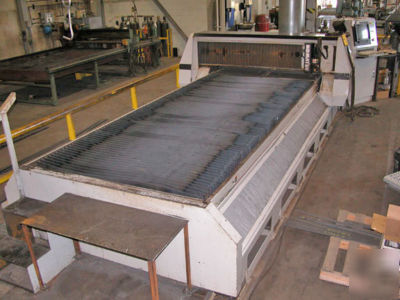 6' x 12' komatsu rasor cnc hi-def. fine plasma cutting 