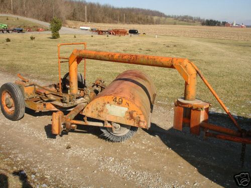 7' broom pull ground driven littleford ohio