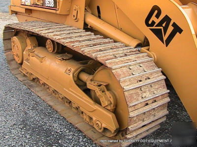 Cat 953B crawler dozer loader cab heat air runs well