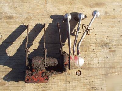 Farmall 300 350 400 450 tractor 3 hydraulic valvelevers