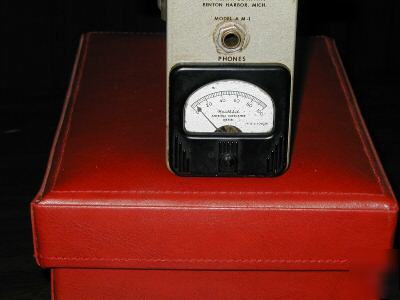 Heathkit code oscillator and antenna impedance meter