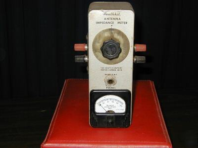 Heathkit code oscillator and antenna impedance meter