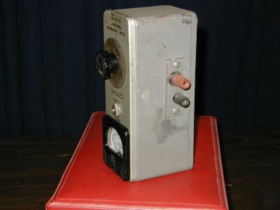 Heathkit code oscillator and antenna impedance meter