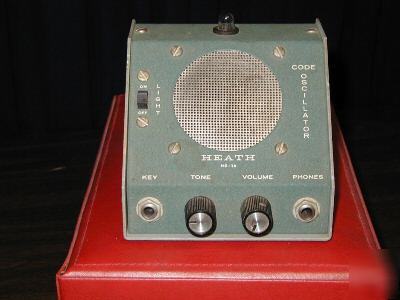 Heathkit code oscillator and antenna impedance meter