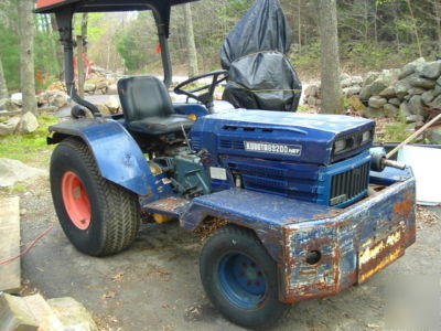 Kubota B9200 tractor 4X4 diesel 4CYL. 5 day