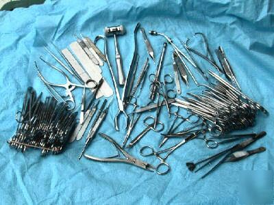 Major surgical bone cutting instrument tray sale