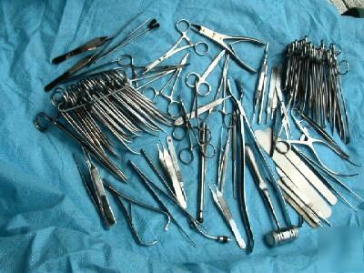 Major surgical bone cutting instrument tray sale