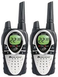 Midland 18 mile 2 way radio 2 pack recharge