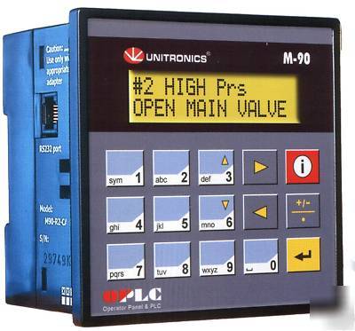 New unitronics M90-TA2-can plc hmi ( )