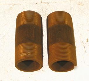 Pipe nipples 1.25MNPT x 3.5IN black steel qn=8