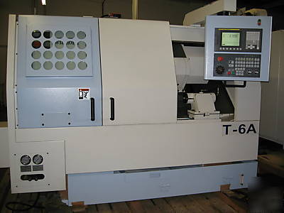 Twinhorn t-6A cnc lathe with fanuc oi-mate-tc