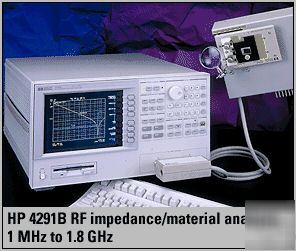 Agilent/hp 4291B rf impedance/material analyzer