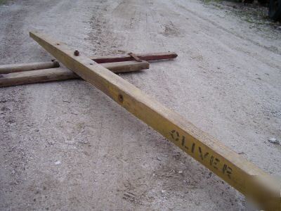 Antique oliver wagon tongue