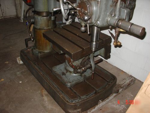 Bridgeport mill & cincinnati bickford radial arm drill 