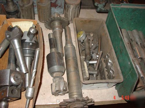 Bridgeport mill & cincinnati bickford radial arm drill 