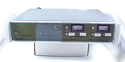 Catel ca-2000 fm modulator/demodulator system 2 channel